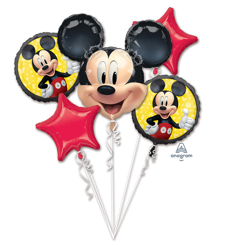 Mickey Mouse Foil Balloon Bouquet
