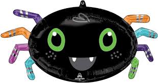 25" Halloween Spider foil balloon