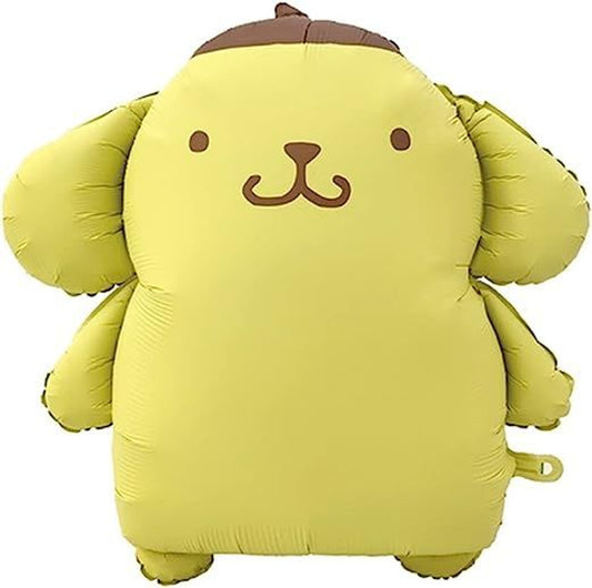 24" Yellow dog pompompurin inspired foil balloon