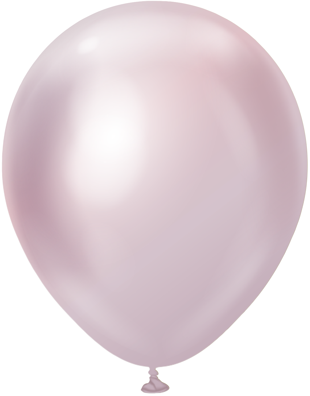 12" Kalisan latex balloons - Mirror Pink Gold (50 ct)