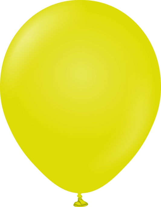 12" Kalisan latex baloons - Standard Lime Green (50 ct)