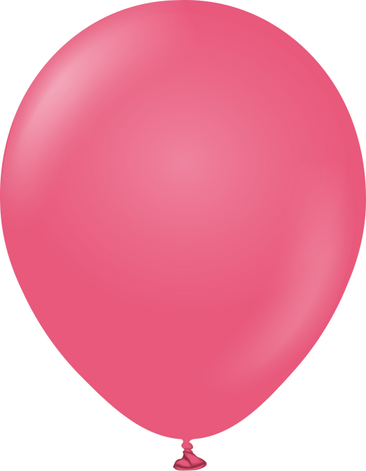 12" Kalisan latex balloons - Standard Fuchsia (50 ct)