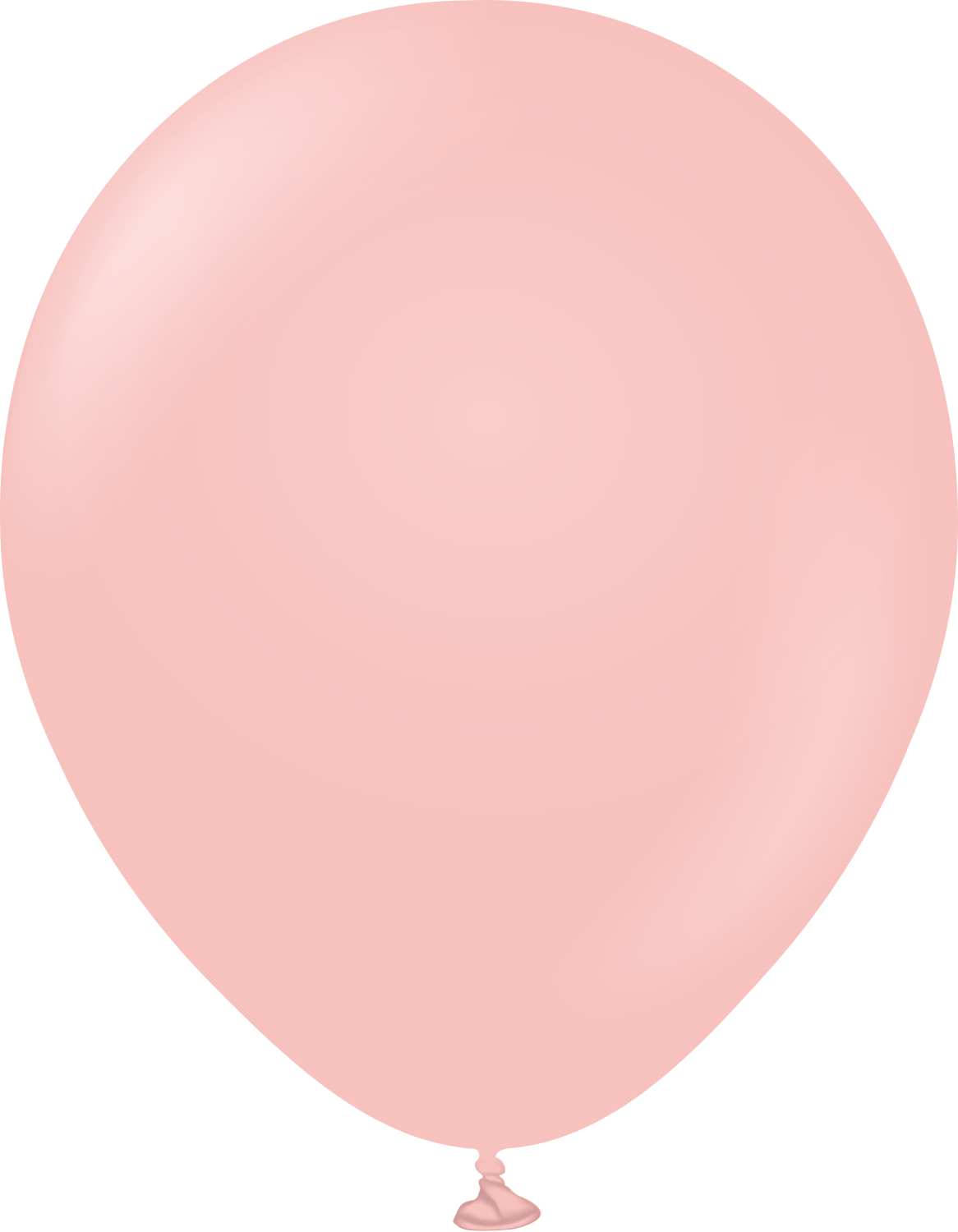 12" Kalisan latex balloons - Standard Baby Pink (50 ct)