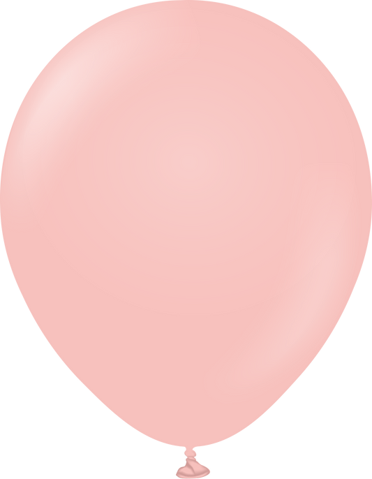 12" Kalisan latex balloons - Standard Baby Pink (50 ct)