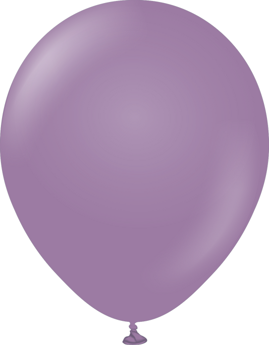 12" Kalisan latex balloons - Retro Lavender (50 ct)
