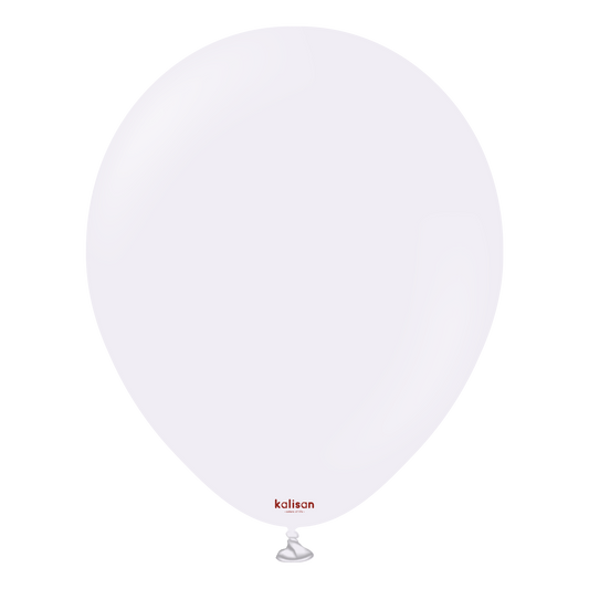 12" Kalisan latex baloons - Macaron Pale Lilac (50 ct)