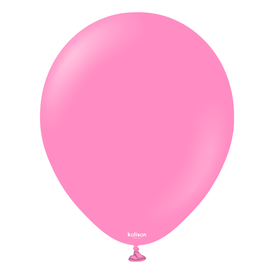 12" Kalisan Latex Balloons Standard Queen Pink (50 Per Bag)