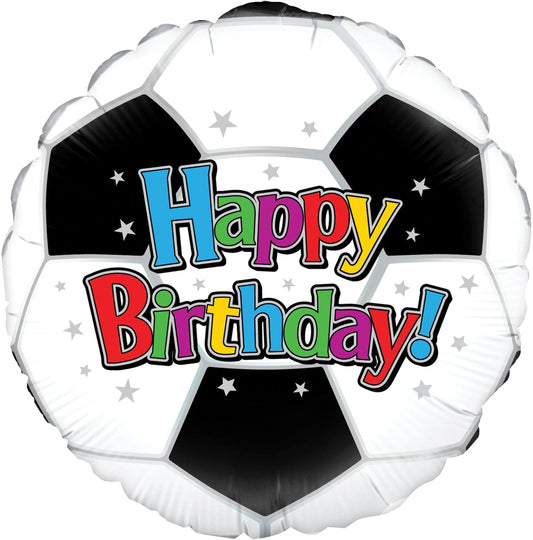 Balloons 18" Football Birthday Oaktree Foil