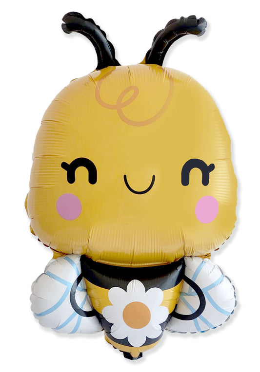 33" Cute Bee Foil Balloon