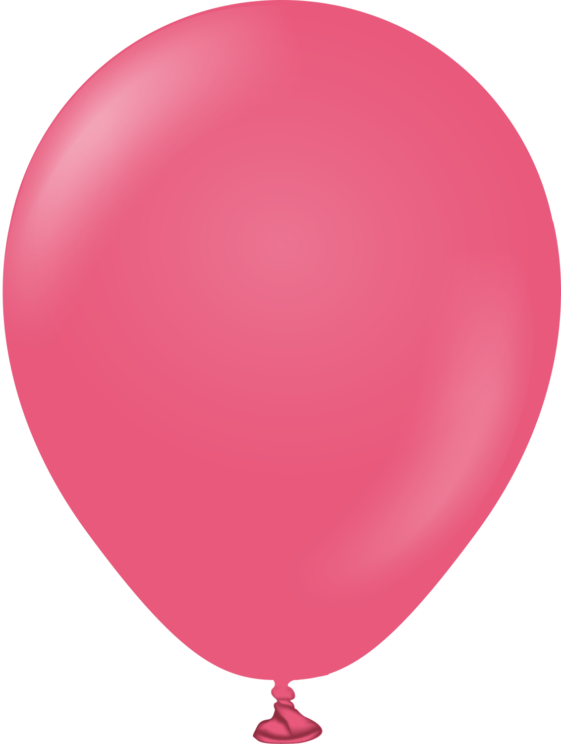 5" Kalisan latex balloons - Standard Fuchsia (50 ct)