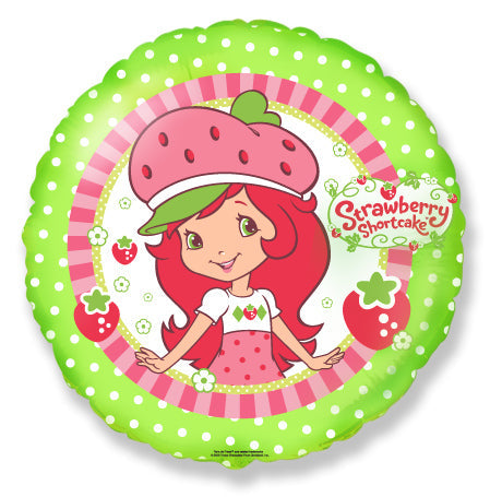18" Strawberry Shortcake Foil Balloon - Round